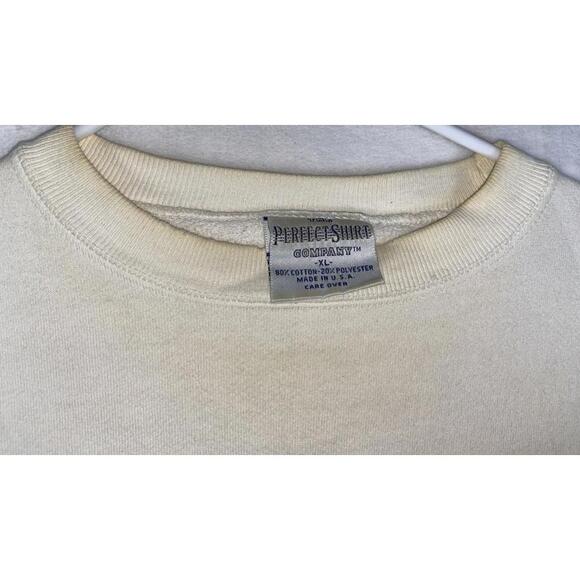 VTG Brownings Tavern Sweatshirt Mens XL Beer Lager Thrashed Crewneck 90s 1992 - Picture 12 of 16